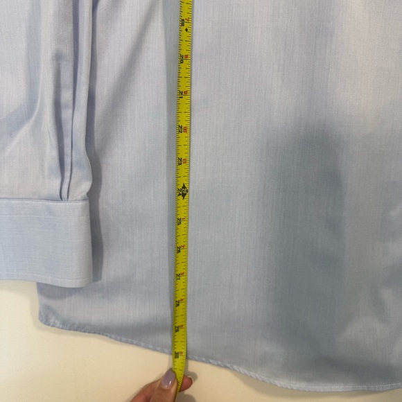 Eton of Sweden Light Blue Dress Shirt Men’s 15 3/4 40 Cotton Button Up Preppy - Picture 8 of 9